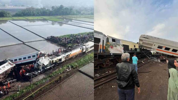Tabrakan Kereta Api di Cicalengka,