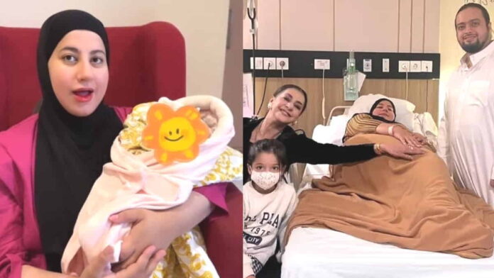 Selebgram Tasyi Athasyia melahirkan