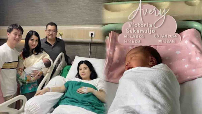 Valencia Tanoesoedibjo Melahirkan Anak