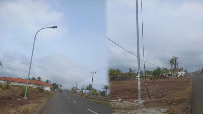 kabel PJU Hilang