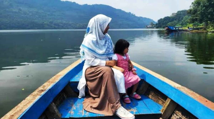 Waduk Cirata di Jawa Barat