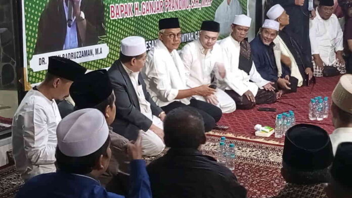 Ganjar Gerilya Malam di Garut
