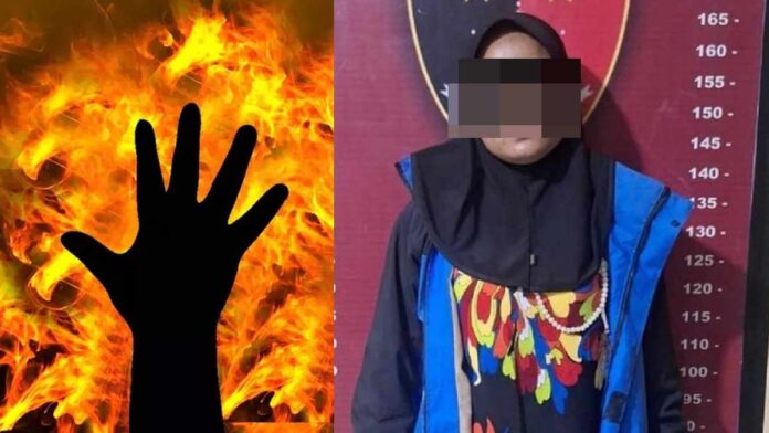 Istri Bakar Suami sampai Tewas di Deli Serdang