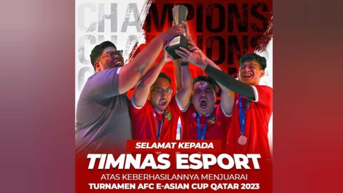 Komentar Jokowi Usai Timnas eFootball Indonesia Juara AFC eAsian Cup 2023