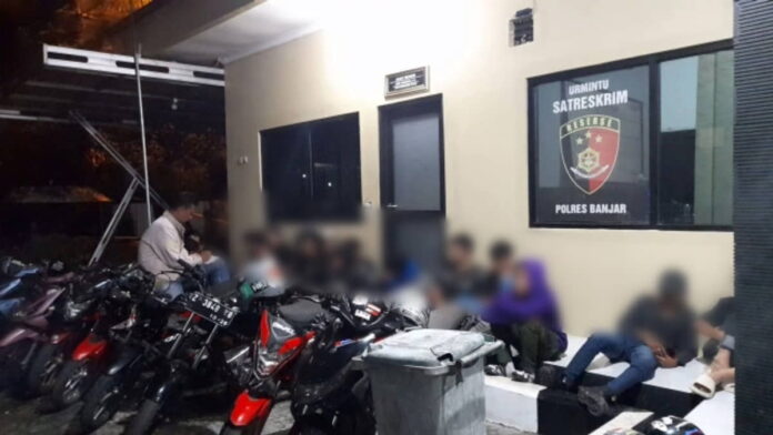 remaja di Kota Banjar tengah pesta miras