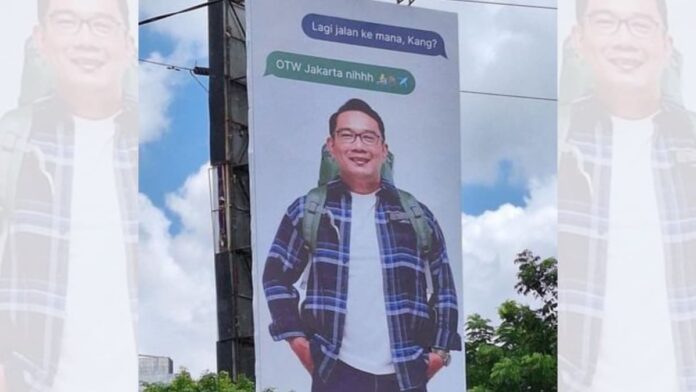 klarifikasi Ridwan Kamil soal billboard OTW Jakarta