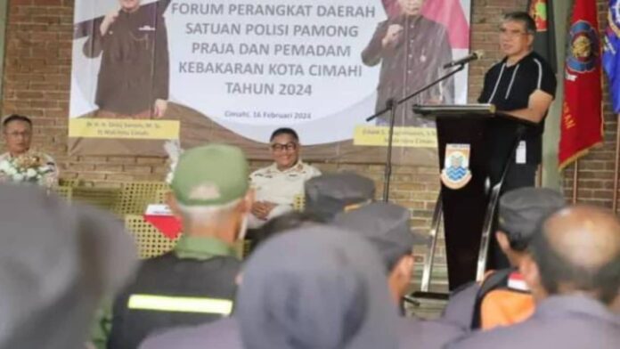 Satpol PP dan Damkar Cimahi