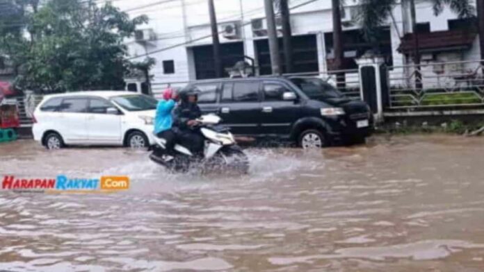 Banjir di kawasan Gedebage Bandung