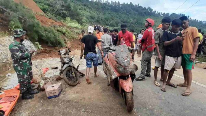 Tanah Longsor di Kabupaten Luwu