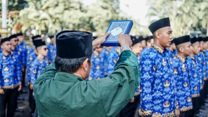 378 PPPK di Ciamis Dilantik, Bupati Herdiat Terus Kerja dan Berkinerja Lebih Baik