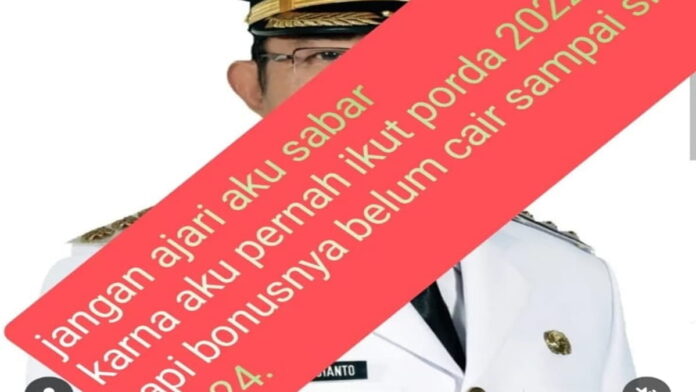 Bonus Atlet Porda Tasikmalaya 2022