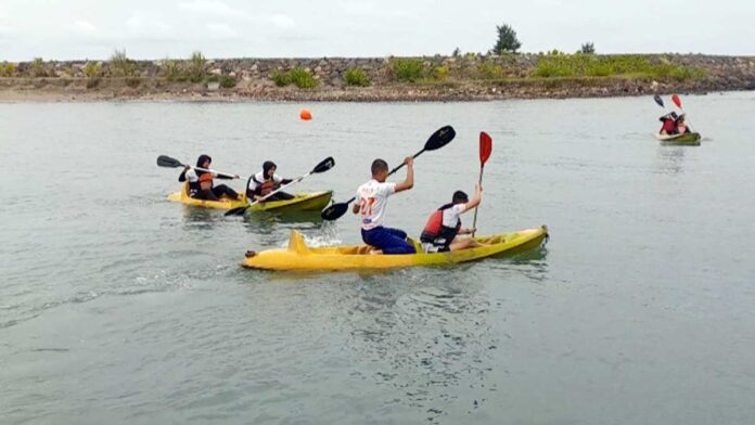 Canoe Fun Race dan Stand Up Paddle Exhibition Pertama Kali di Pangandaran