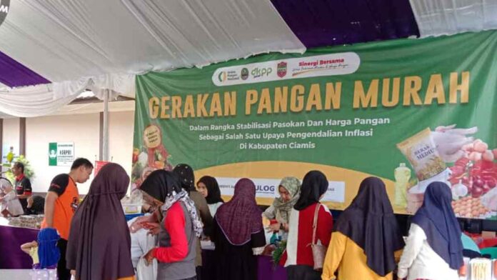 Gerakan Pangan Murah di Cikoneng