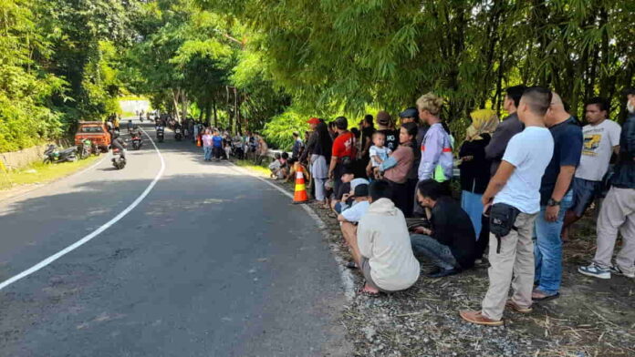 Lokasi penemuan mayat Indriana Dewi Eka Saputri