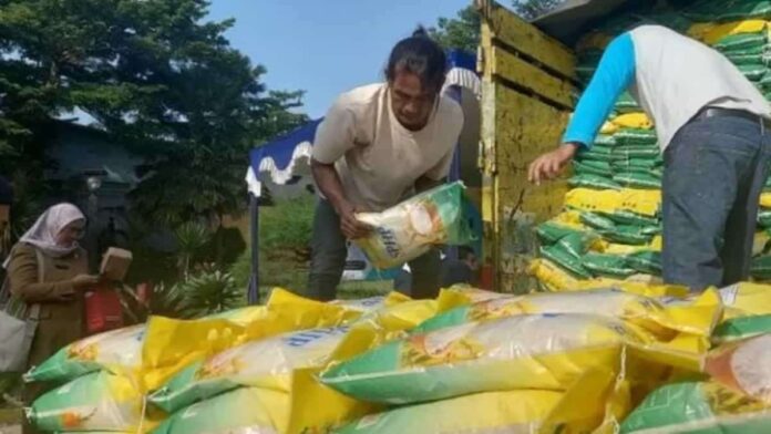 operasi pasar beras murah Cimahi