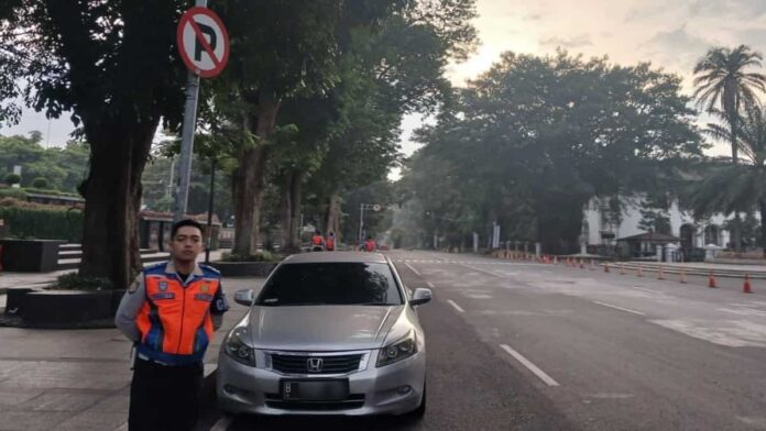 penertiban parkir liar di Kota Bandung