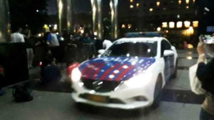 Mobil Patroli Polisi di Jaksel