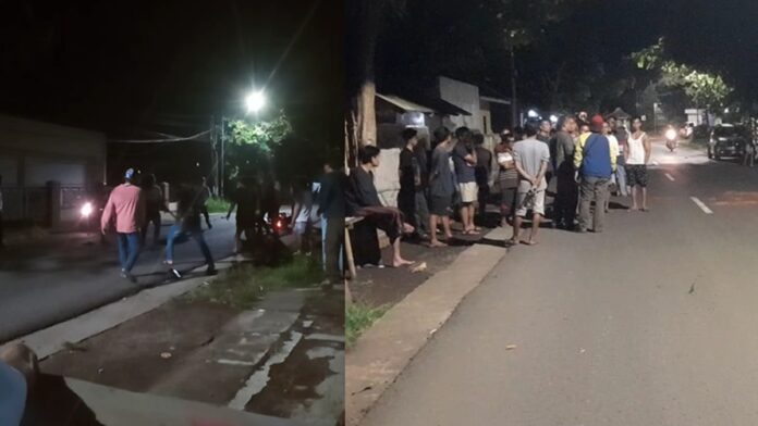 Tawuran puluhan orang Medan di Kota Banjar
