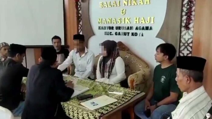 Tersangka Jambret di Garut Menikah Dalam Masa Tahanan