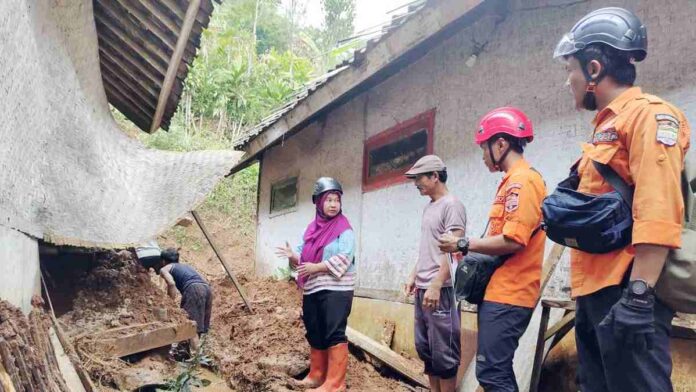 BPBD Ciamis Sebut Dalam Sehari Ada 12 Laporan Tanah Longsor