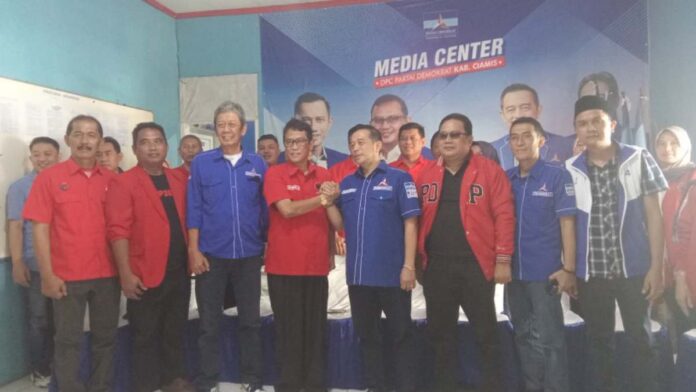 PDI Perjuangan Bangun Komunikasi dengan Demokrat Ciamis Hadapi Pilkada 2024