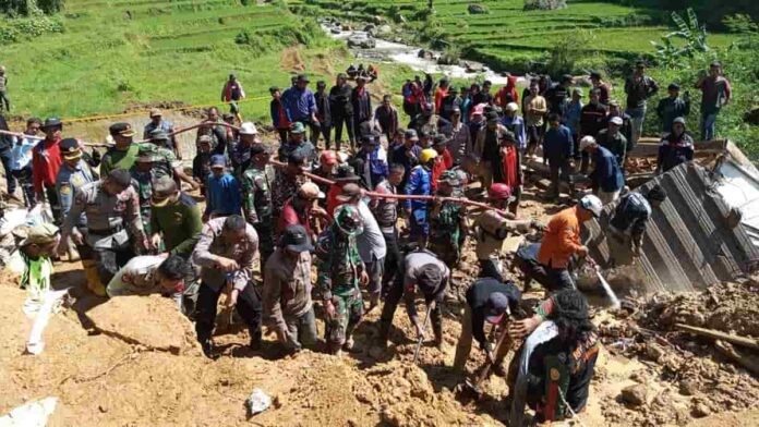 Korban Longsor di Garut Ditemukan Meninggal