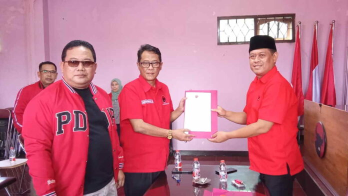 Nanang Permana Daftar Jadi Bacalon Bupati Ciamis dari PDI Perjuangan