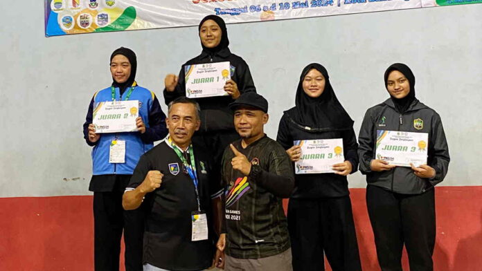 Ajang Popwilda Jabar 2024, Atlet Pencak Silat Kota Banjar Sumbang Medali Emas