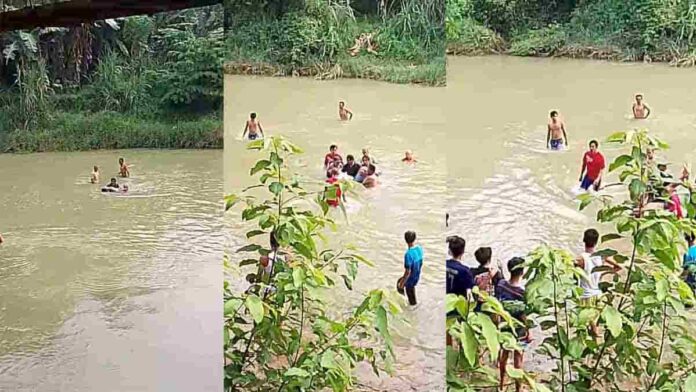 Berenang di Sungai Ciseel