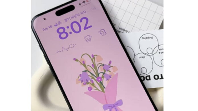 Cara Buat Filter Bunga Nama Jadi Wallpaper HP, Kreatif Kekinian