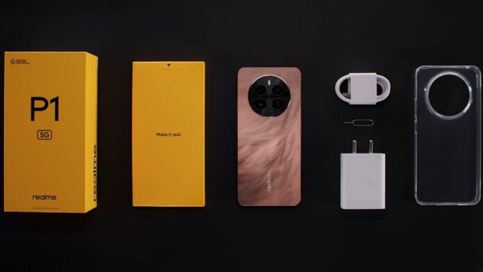 HP Realme P1 5G, Pakai Dimensity 7050 dan Baterai 5000 mAh