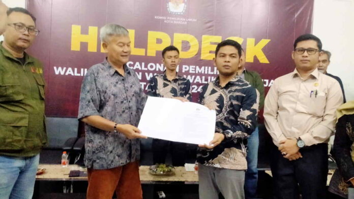 KPU Kota Banjar Persyaratan Dukungan Jalur Independen Akhmad Dimyati-Alam Mbah Dukun Lengkap