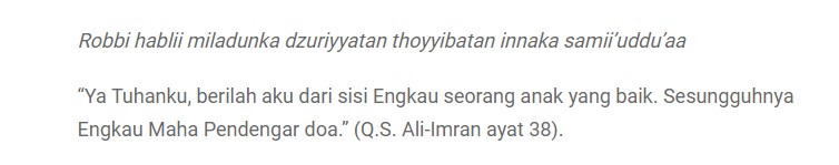 Keteladanan Nabi Zakaria yang Sabar dan Pantang Menyerah