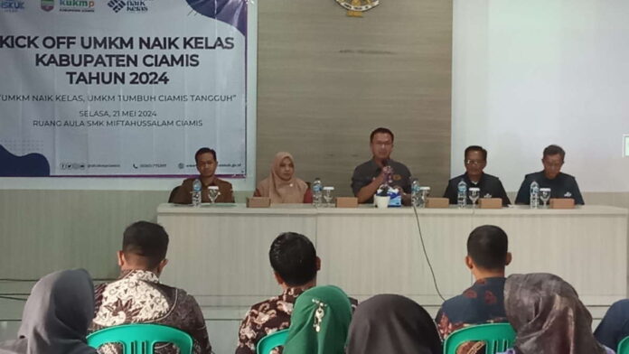 Kick-Off Program UMKM Naik Kelas Dimulai, Kepala DKUKMP Ciamis Harapkan Ini!