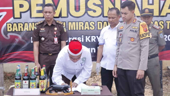MUI Kota Banjar Dukung Polisi Tekan Peredaran Miras