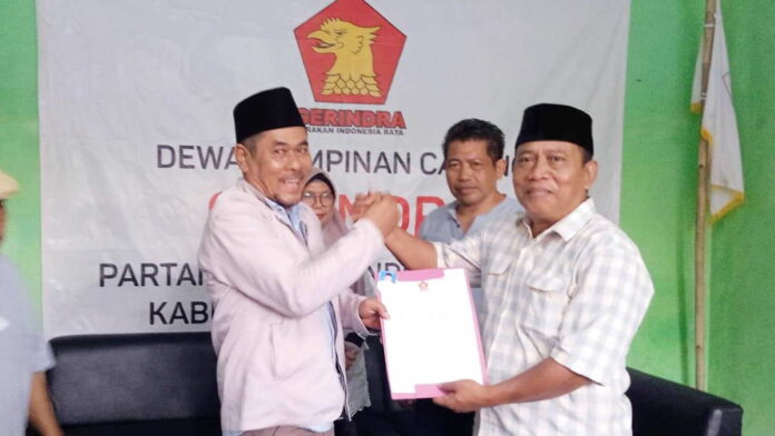 Maju Pilkada Pangandaran 2024, Ino Darsono Melamar ke Partai Gerindra