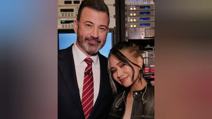 Niki Zefanya di Jimmy Kimmel Live