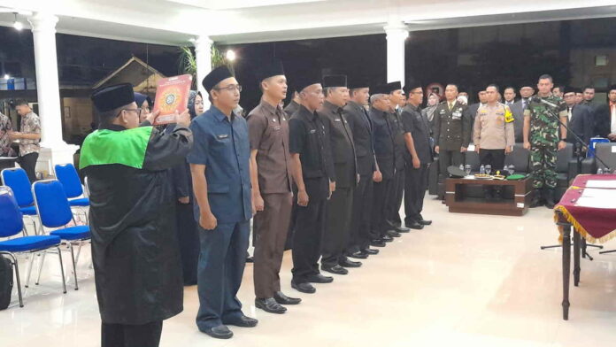 Pelantikan JPTP, Pj Wali Kota Banjar Beri Pesan Ini