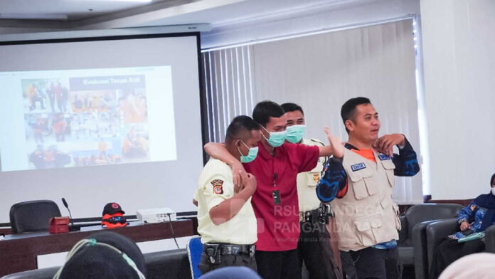 RSUD Pandega Pangandaran Gelar In House Training Penanggulangan Kebakaran dan Bencana Bersama BPBD