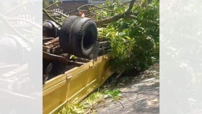 tabrakan beruntun di Cimahi