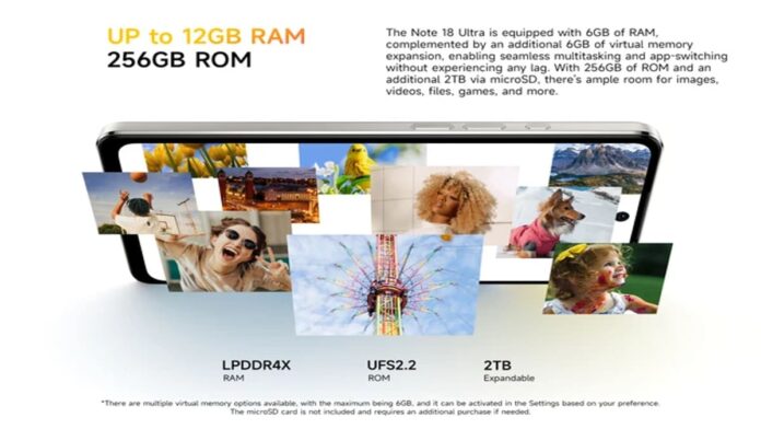 Ulefone Note 18 Ultra, HP Keren Seharga Rp 2 Jutaan