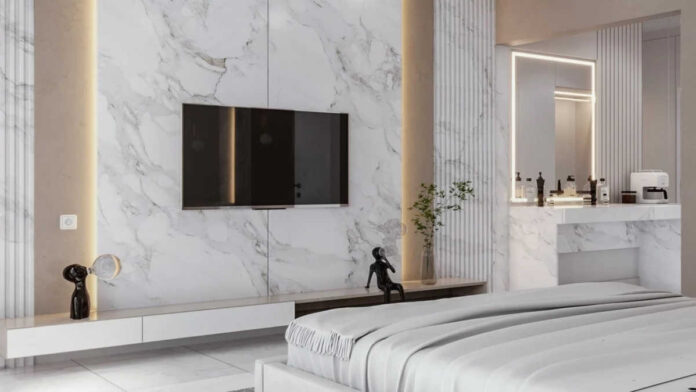 Backdrop Tempat Tidur Modern Jadikan Istirahat Lebih Nyaman