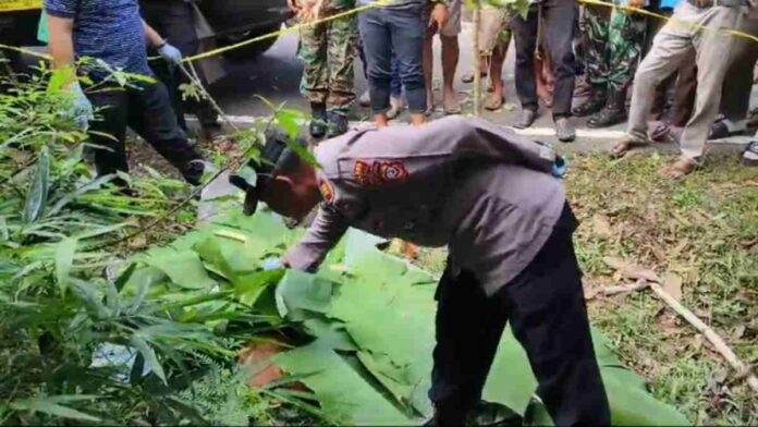 Diduga Korban Mutilasi, Sesosok Mayat Ditemukan di Pinggir Jalan Raya Cibalong Garut, Kondisi Mengerikan