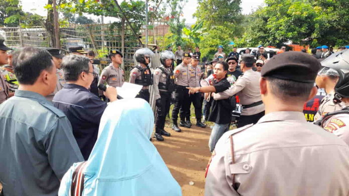 Eksekusi lahan di Pataruman Kota Banjar