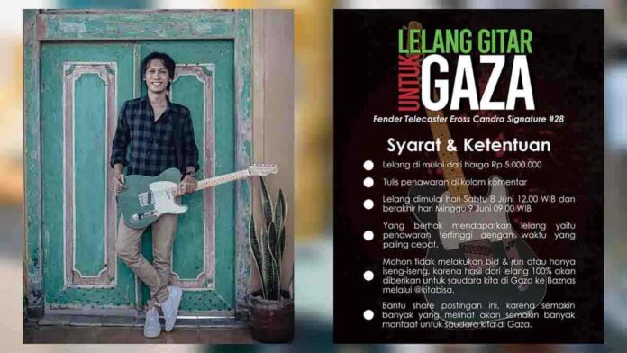 Erros Candra Lelang Gitar