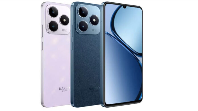 HP Realme Narzo N63 Meluncur di India dengan Kamera 50 MP