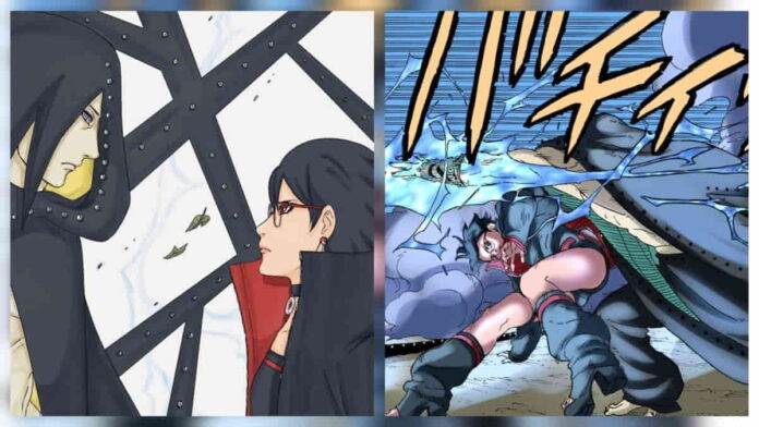 Kenapa Hidari Ingin Membunuh Sarada di Boruto Two Blue Vortex