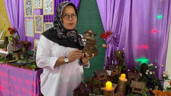 Seni Diorama dari bahan bekas