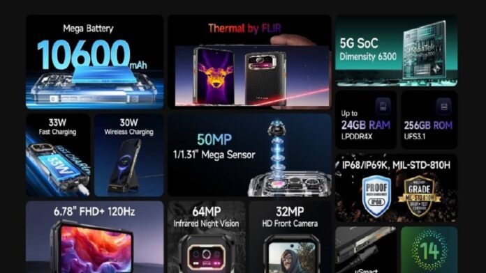 Ulefone Armor 27T Pro Bawa Sistem Kamera HP MSX dan VividIR