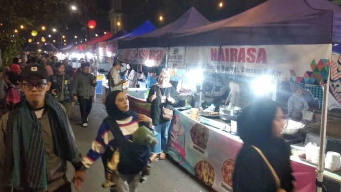 Galuh Culinary Night Ciamis Bantu Pergerakan Ekonomi Pelaku UMKM